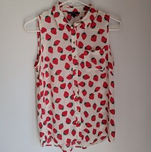 Strawberry blouse